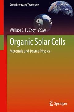 Couverture de l’ouvrage Organic Solar Cells