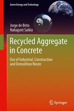 Cover of the book Recycled Aggregate in Concrete