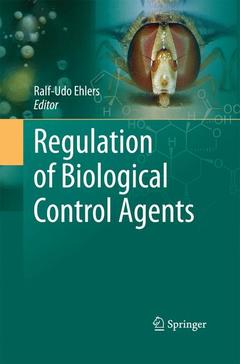 Couverture de l’ouvrage Regulation of Biological Control Agents
