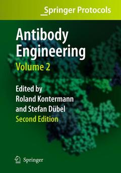 Couverture de l’ouvrage Antibody Engineering Volume 2