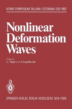 Couverture de l’ouvrage Nonlinear Deformation Waves