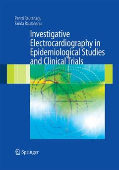 Couverture de l’ouvrage Investigative Electrocardiography in Epidemiological Studies and Clinical Trials