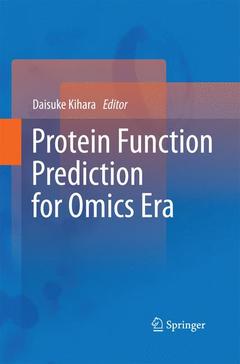 Couverture de l’ouvrage Protein Function Prediction for Omics Era