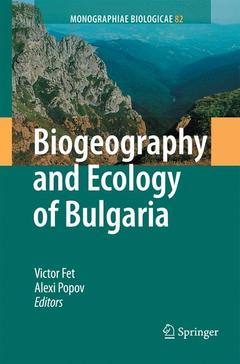 Couverture de l’ouvrage Biogeography and Ecology of Bulgaria