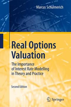 Couverture de l’ouvrage Real Options Valuation
