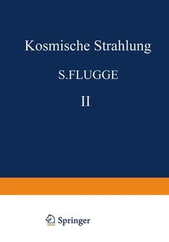 Cover of the book Kosmische Strahlung II / Cosmic Rays II