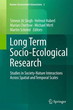Couverture de l’ouvrage Long Term Socio-Ecological Research