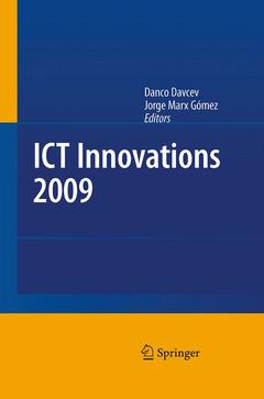 Couverture de l’ouvrage ICT Innovations 2009