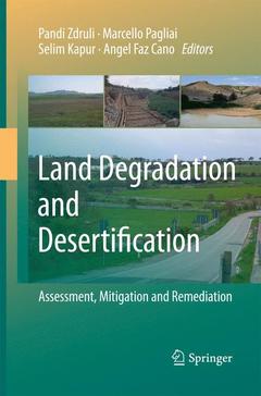 Couverture de l’ouvrage Land Degradation and Desertification: Assessment, Mitigation and Remediation