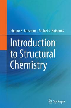 Cover of the book Introduction to Structural Chemistry