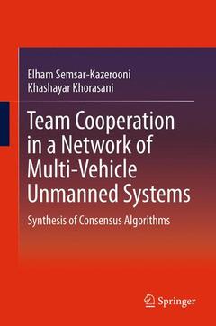 Couverture de l’ouvrage Team Cooperation in a Network of Multi-Vehicle Unmanned Systems