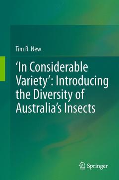 Cover of the book ‘In Considerable Variety’: Introducing the Diversity of Australia’s Insects
