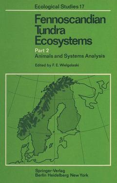 Couverture de l’ouvrage Fennoscandian Tundra Ecosystems
