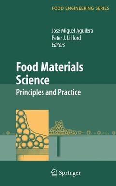Couverture de l’ouvrage Food Materials Science