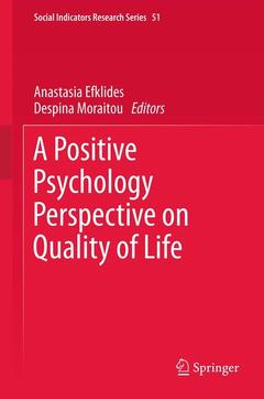 Couverture de l’ouvrage A Positive Psychology Perspective on Quality of Life