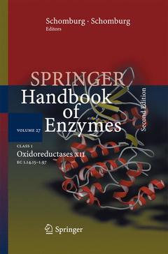 Cover of the book Class 1 Oxidoreductases XII