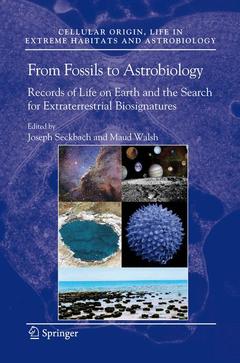 Couverture de l’ouvrage From Fossils to Astrobiology
