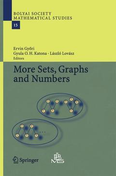 Couverture de l’ouvrage More Sets, Graphs and Numbers