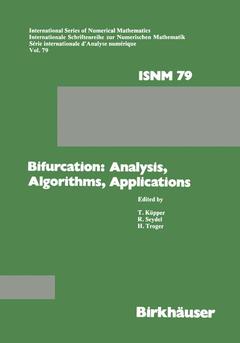 Cover of the book Bifurcation: Analysis, Algorithms, Applications