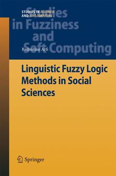 Couverture de l’ouvrage Linguistic Fuzzy Logic Methods in Social Sciences