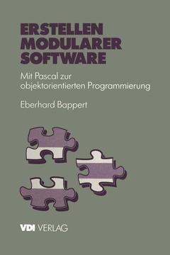 Cover of the book Erstellen modularer Software