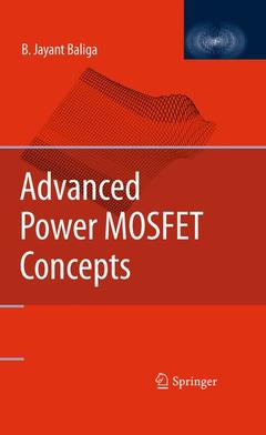 Couverture de l’ouvrage Advanced Power MOSFET Concepts