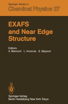 Couverture de l’ouvrage EXAFS and Near Edge Structure