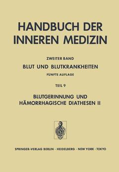 Cover of the book Blut und Blutkrankheiten