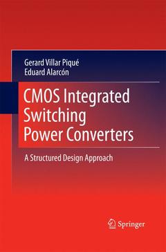 Couverture de l’ouvrage CMOS Integrated Switching Power Converters