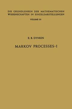 Couverture de l’ouvrage Markov Processes