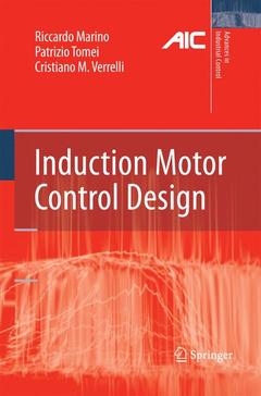 Couverture de l’ouvrage Induction Motor Control Design
