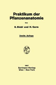 Couverture de l’ouvrage Praktikum der Pflanzenanatomie