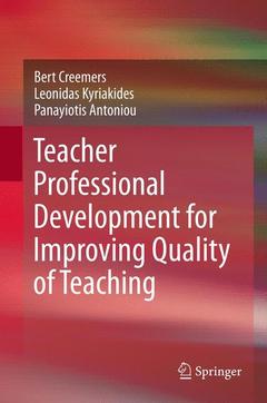 Couverture de l’ouvrage Teacher Professional Development for Improving Quality of Teaching