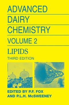 Couverture de l’ouvrage Advanced Dairy Chemistry Volume 2: Lipids