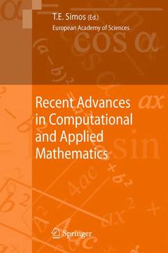Couverture de l’ouvrage Recent Advances in Computational and Applied Mathematics