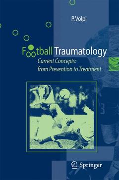 Couverture de l’ouvrage Football Traumatology