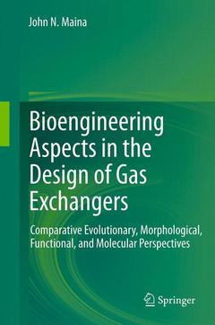 Couverture de l’ouvrage Bioengineering Aspects in the Design of Gas Exchangers