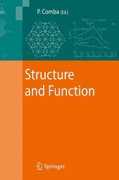 Couverture de l’ouvrage Structure and Function