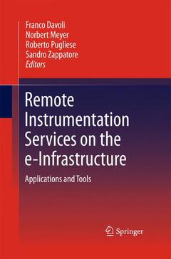 Couverture de l’ouvrage Remote Instrumentation Services on the e-Infrastructure
