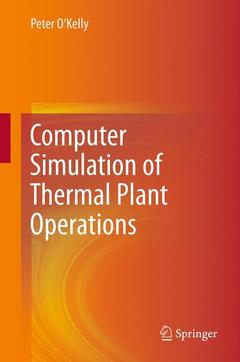 Couverture de l’ouvrage Computer Simulation of Thermal Plant Operations