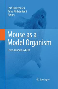Couverture de l’ouvrage Mouse as a Model Organism