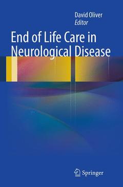 Couverture de l’ouvrage End of Life Care in Neurological Disease