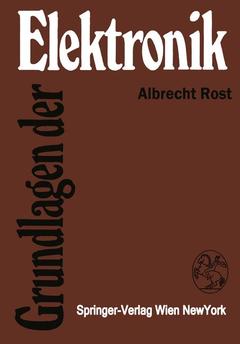 Couverture de l’ouvrage Grundlagen der Elektronik