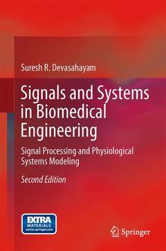 Couverture de l’ouvrage Signals and Systems in Biomedical Engineering