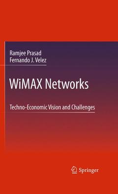 Couverture de l’ouvrage WiMAX Networks