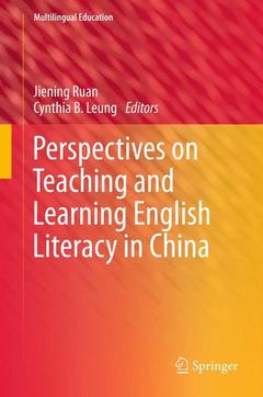 Couverture de l’ouvrage Perspectives on Teaching and Learning English Literacy in China