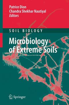 Cover of the book Microbiology of Extreme Soils