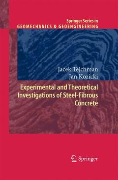 Couverture de l’ouvrage Experimental and Theoretical Investigations of Steel-Fibrous Concrete
