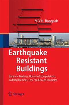 Couverture de l’ouvrage Earthquake Resistant Buildings