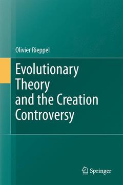 Couverture de l’ouvrage Evolutionary Theory and the Creation Controversy